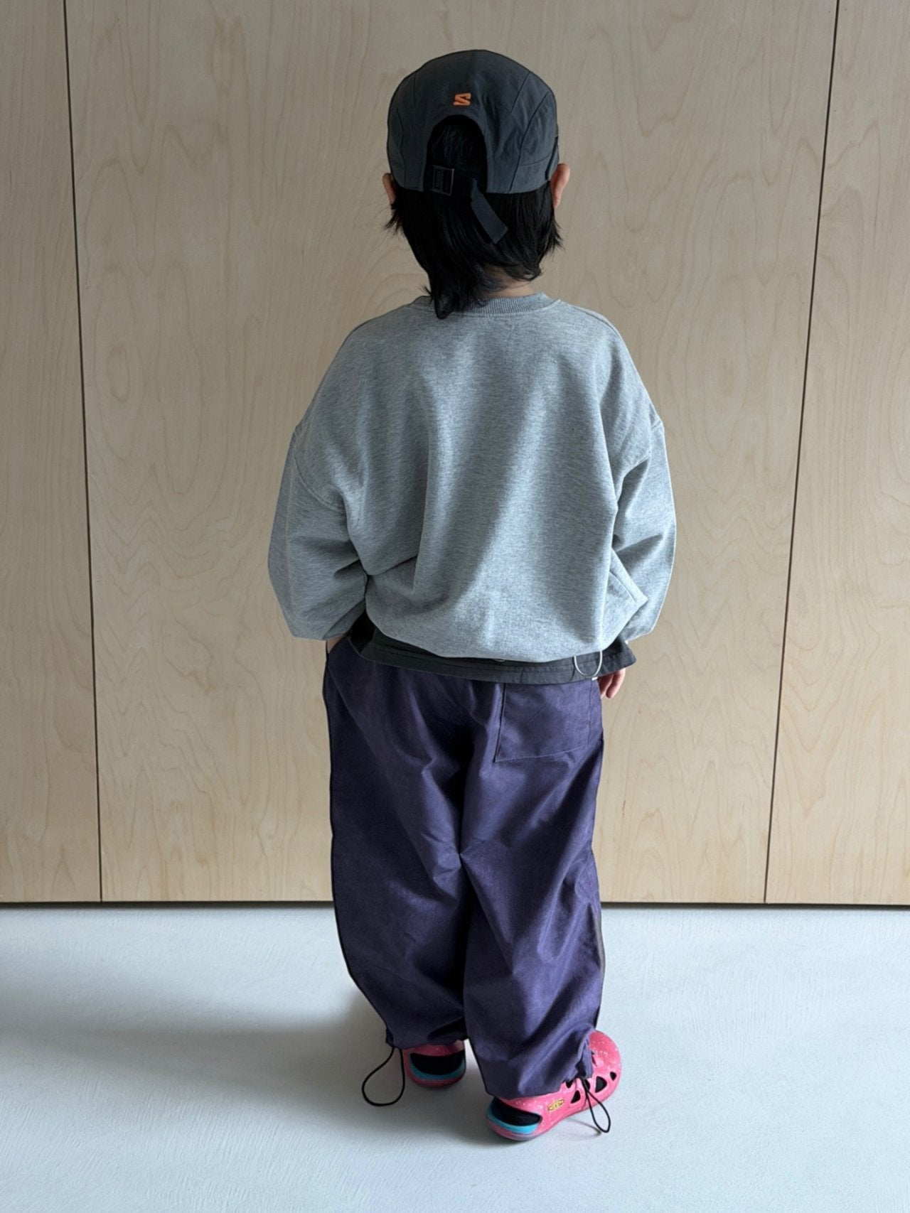 Toddler SP26 Parachute Pants (3 - 7y) - Purple - AT NOON STORE