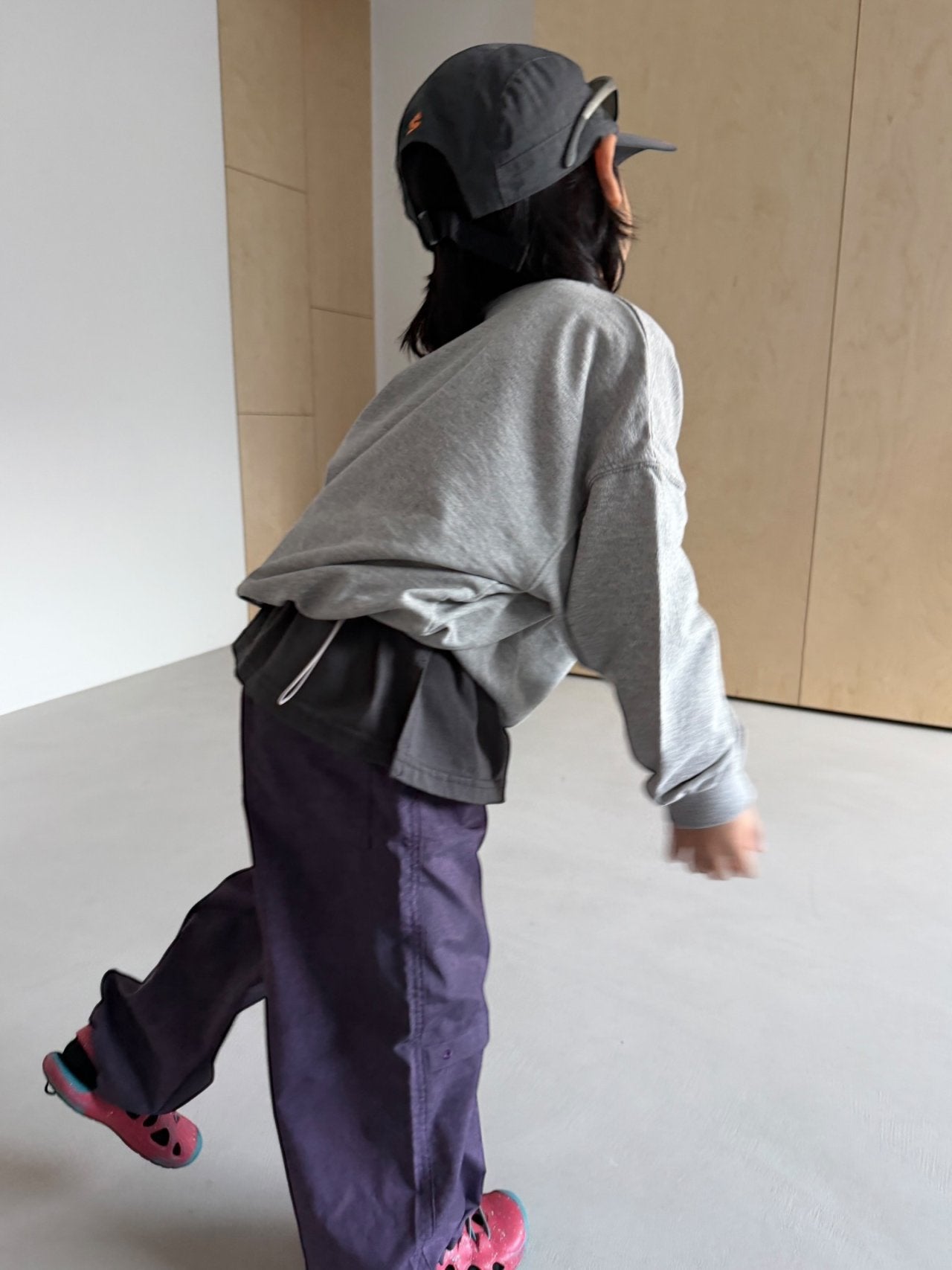 Toddler SP26 Parachute Pants (3 - 7y) - Purple - AT NOON STORE