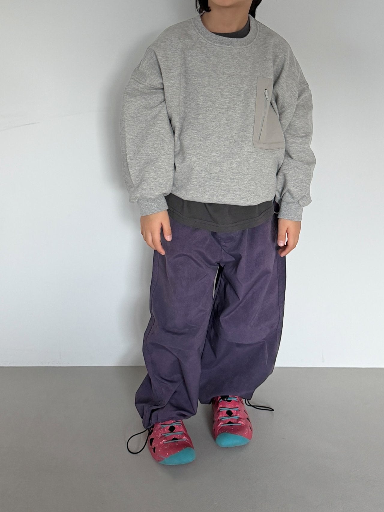 Toddler SP26 Parachute Pants (3 - 7y) - Purple - AT NOON STORE