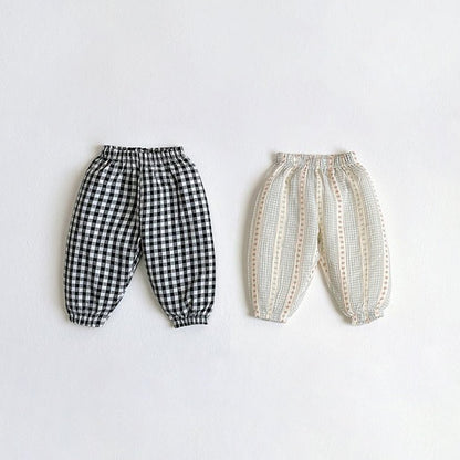 Toddler SP26 Patterned Jogger Pants (2 - 8y) - 2 Colors - AT NOON STORE