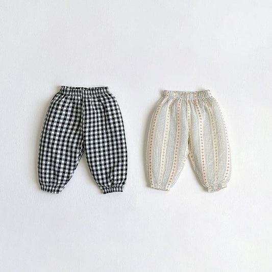 Toddler SP26 Patterned Jogger Pants (2 - 8y) - 2 Colors - AT NOON STORE