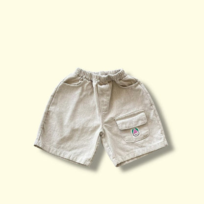 Toddler SP26 Pigment Dyed Flip Pocket Bermuda Shorts (3 - 7y) - 2 Colors - AT NOON STORE