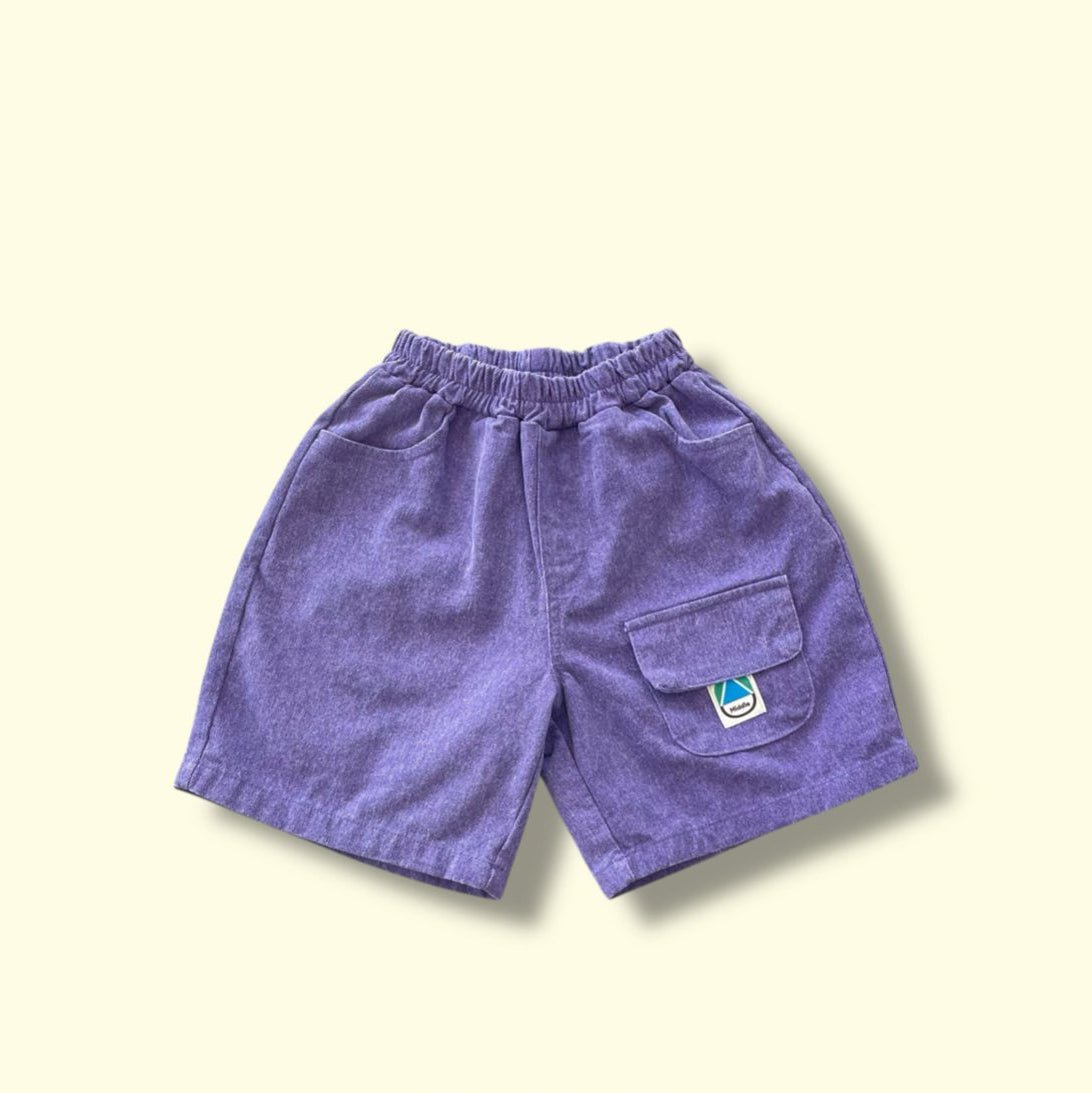 Toddler SP26 Pigment Dyed Flip Pocket Bermuda Shorts (3 - 7y) - 2 Colors - AT NOON STORE