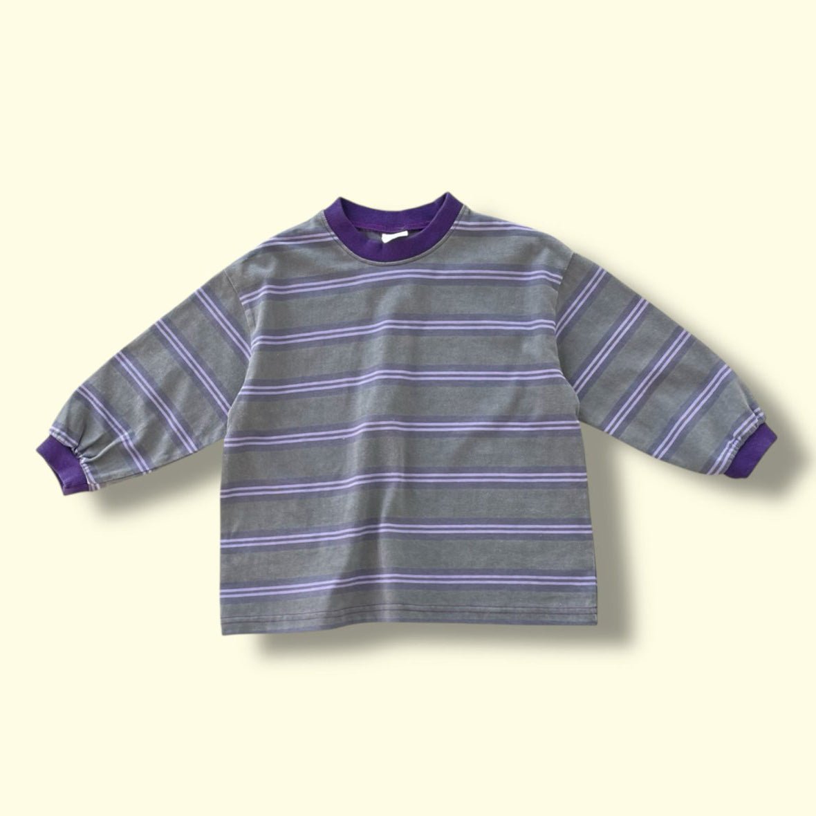 Toddler SP26 Pigment Dyed Multi Stripe Long Sleeve Tee (3 - 7y) - 3 Colors - AT NOON STORE
