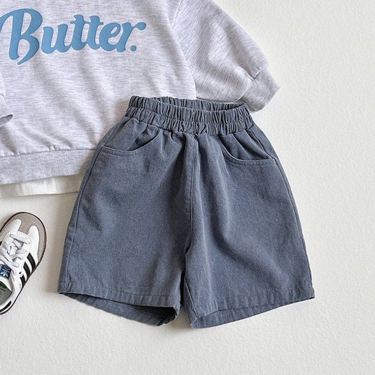 Toddler SP26 Pigment Dyed Shorts (2 - 8y) - 4 Colors - AT NOON STORE