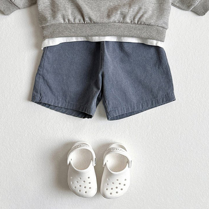 Toddler SP26 Pigment Dyed Shorts (2 - 8y) - 4 Colors - AT NOON STORE