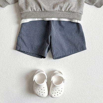 Toddler SP26 Pigment Dyed Shorts (2 - 8y) - 4 Colors - AT NOON STORE