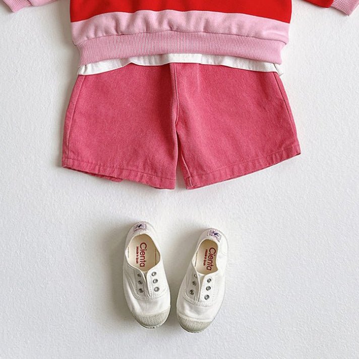 Toddler SP26 Pigment Dyed Shorts (2 - 8y) - 4 Colors - AT NOON STORE