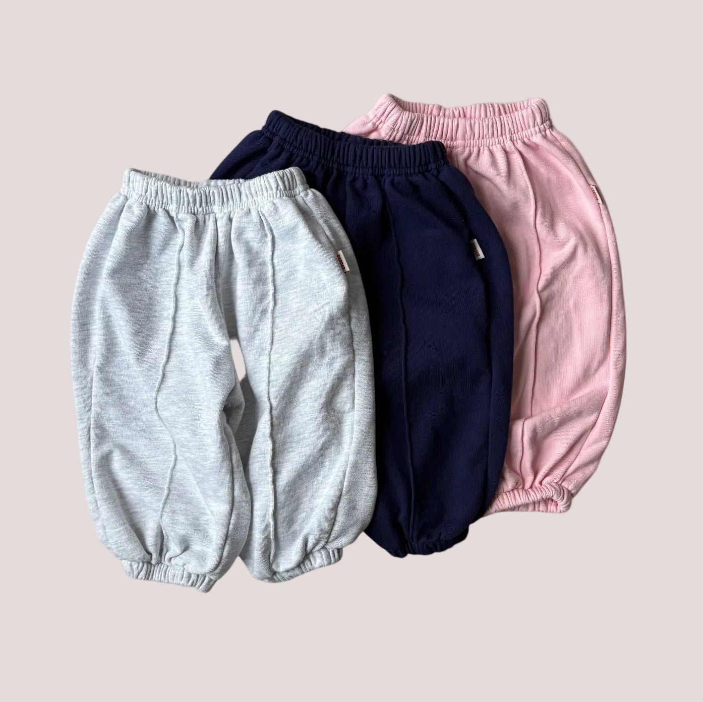 Toddler SP26 Pin Tuck Jogger Pants (1 - 7y) - 3 Colors kids outfit