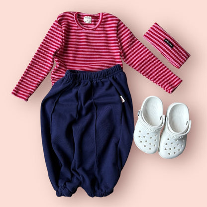 Toddler SP26 Pin Tuck Jogger Pants (1 - 7y) - 3 Colors kids outfit