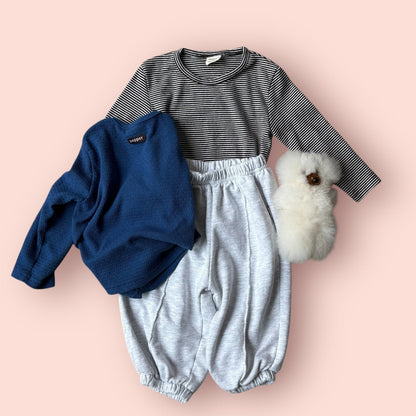 Toddler SP26 Pin Tuck Jogger Pants (1 - 7y) - 3 Colors kids outfit