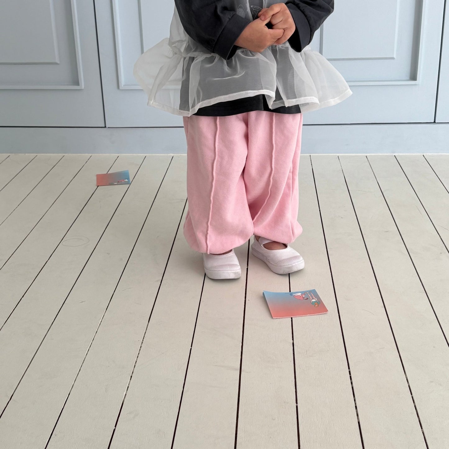 Toddler SP26 Pin Tuck Jogger Pants (1 - 7y) - 3 Colors kids outfit