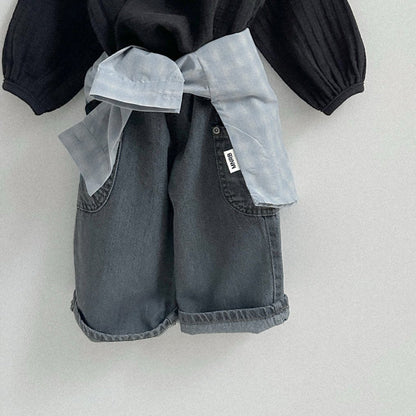 Toddler SP26 Plaid Double Button Up Shirt (10m - 4y) - 2 Colors - AT NOON STORE
