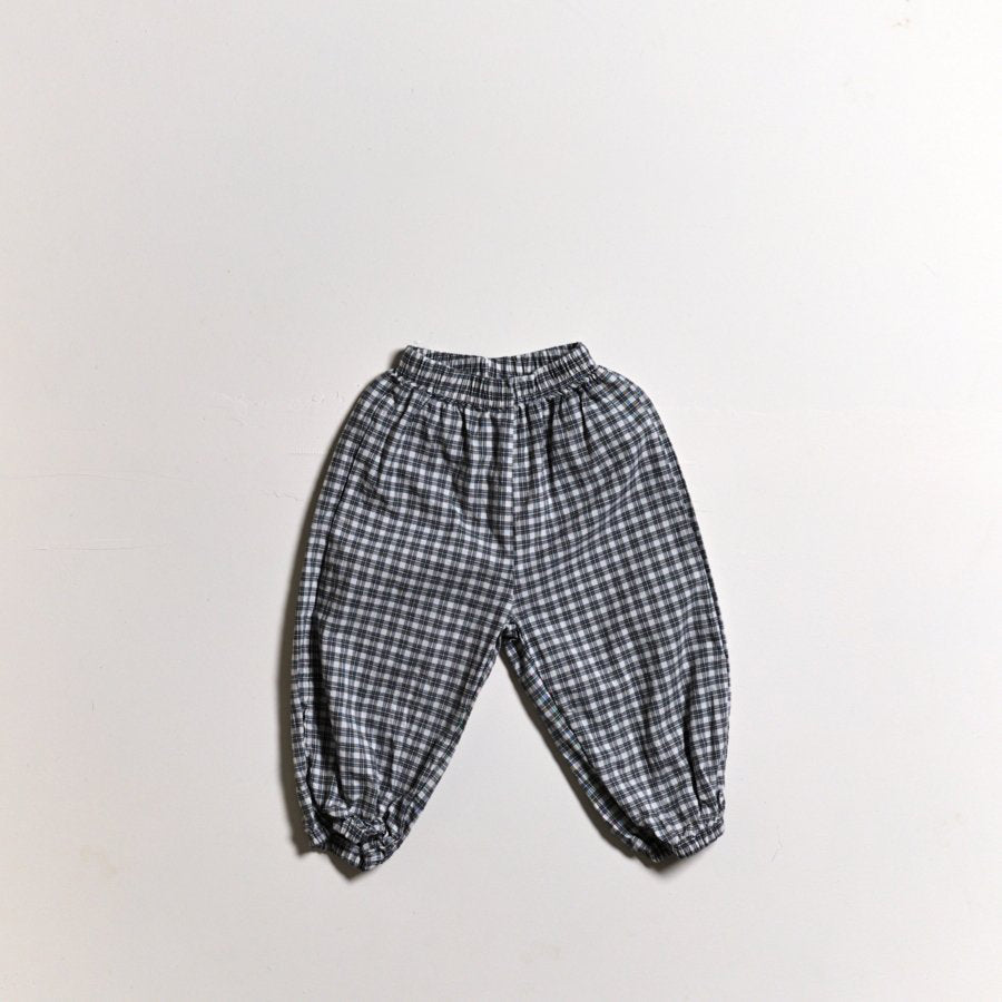 Toddler SP26 Plaid Jogger Pants (10m - 6y) - 2 Colors - AT NOON STORE