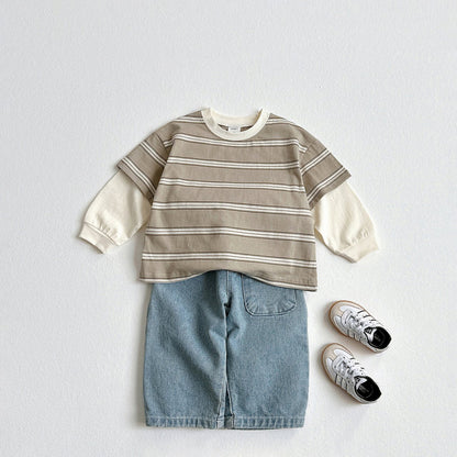 Toddler SP26 Pocket Denim Pants (2 - 8y) - 2 Colors - AT NOON STORE