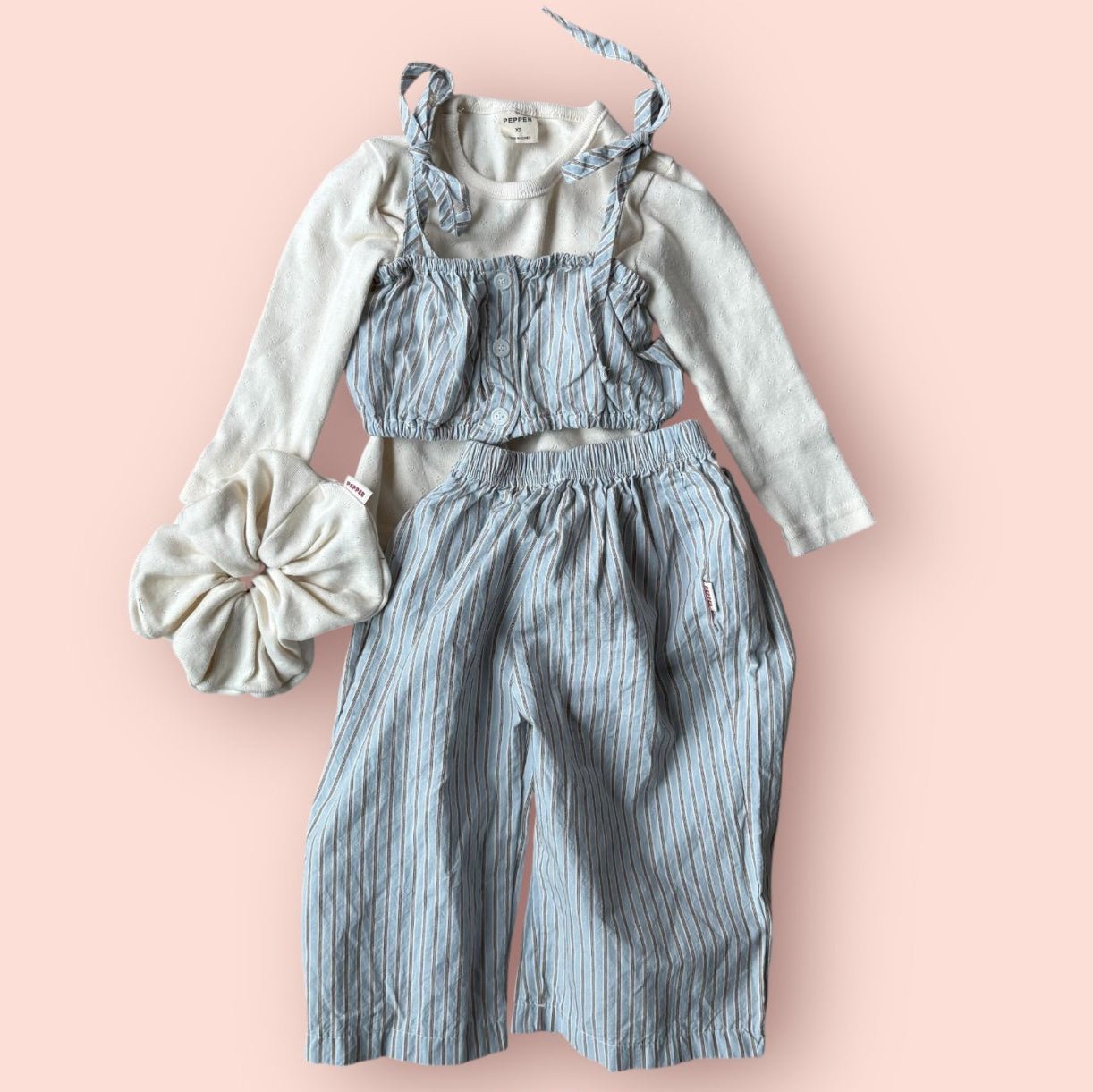 Toddler SP26 Pointelle Long Sleeve Top (1 - 7y) - 3 Colors - AT NOON STORE