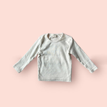 Toddler SP26 Pointelle Long Sleeve Top (1 - 7y) - 3 Colors - AT NOON STORE