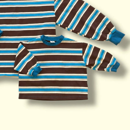 Toddler SP26 Retro Multi Stripe Long Sleeve Tee (3 - 7y) - 2 Colors - AT NOON STORE