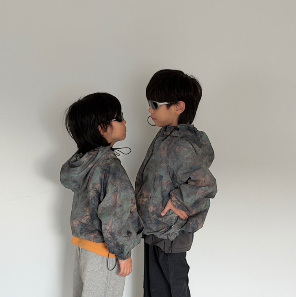 Toddler SP26 Side Slit Long Sleeve Tee (3 - 7y) - Orange - AT NOON STORE
