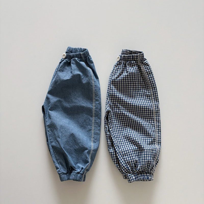Toddler SP26 Side Stitch Detail Jogger Pants (1 - 6y) - 2 Colors - AT NOON STORE