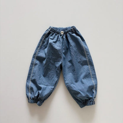 Toddler SP26 Side Stitch Detail Jogger Pants (1 - 6y) - 2 Colors - AT NOON STORE