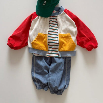 Toddler SP26 Side Stitch Detail Jogger Pants (1 - 6y) - 2 Colors - AT NOON STORE