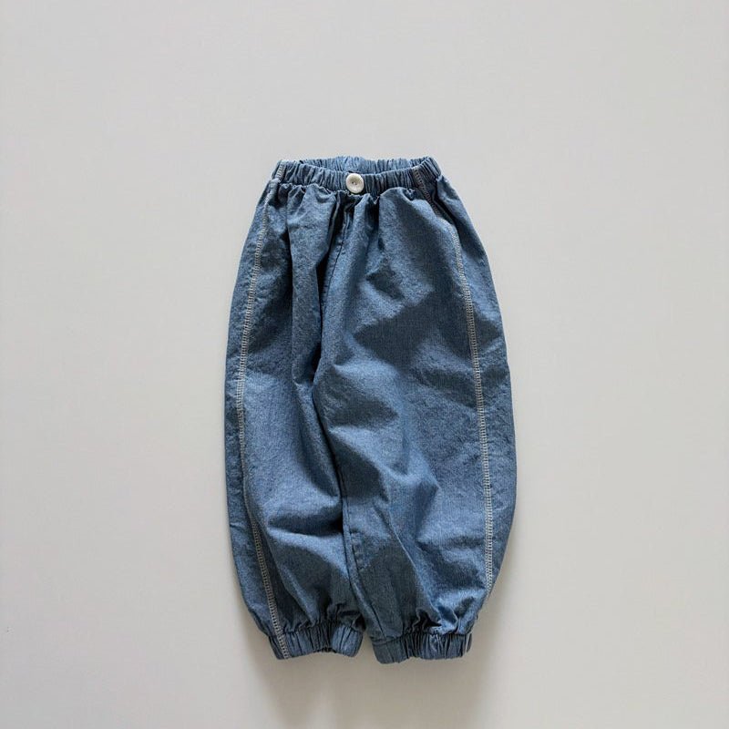 Toddler SP26 Side Stitch Detail Jogger Pants (1 - 6y) - 2 Colors - AT NOON STORE