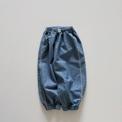 Toddler SP26 Side Stitch Detail Jogger Pants (1 - 6y) - 2 Colors - AT NOON STORE
