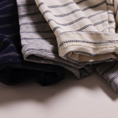 Toddler SP26 Stripe Long Sleeve Tee (10m - 6y) - 3 Colors - AT NOON STORE