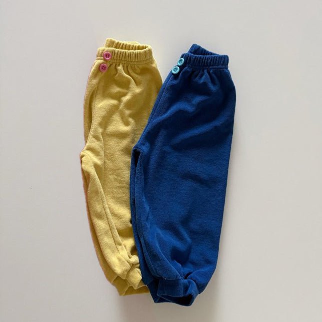 Toddler SP26 Terry Cloth Jogger Pants (1 - 6y) - 2 Colors - AT NOON STORE