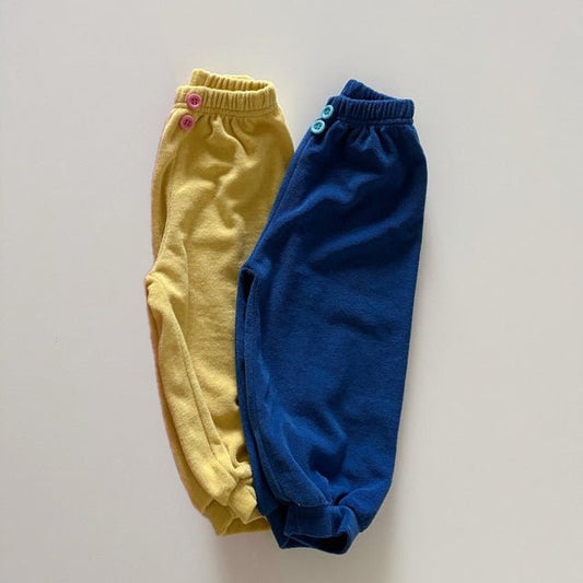 Toddler SP26 Terry Cloth Jogger Pants (1 - 6y) - 2 Colors - AT NOON STORE