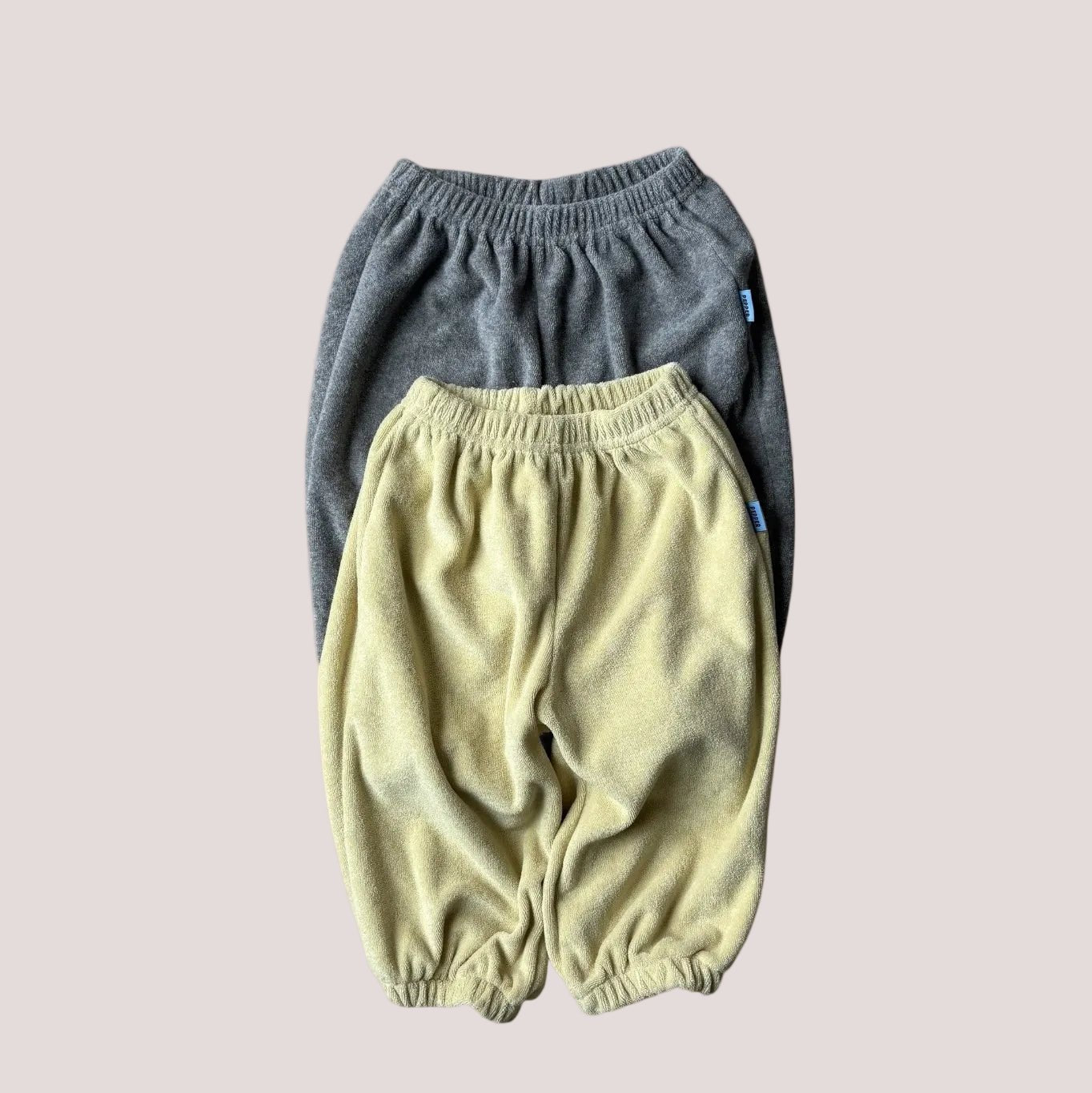 Toddler SP26 Terry Cloth Jogger Pants (1 - 7y) - 2 Colors kids outfit
