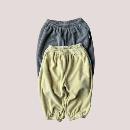 Toddler SP26 Terry Cloth Jogger Pants (1 - 7y) - 2 Colors kids outfit