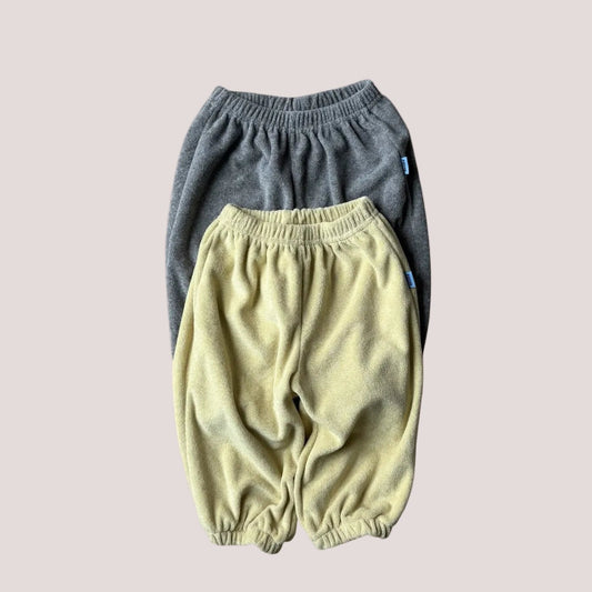 Toddler SP26 Terry Cloth Jogger Pants (1 - 7y) - 2 Colors kids outfit