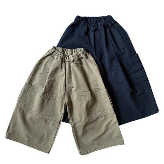 Toddler SP26 Wide Cargo Pants (3 - 7y) - 2 Colors - AT NOON STORE