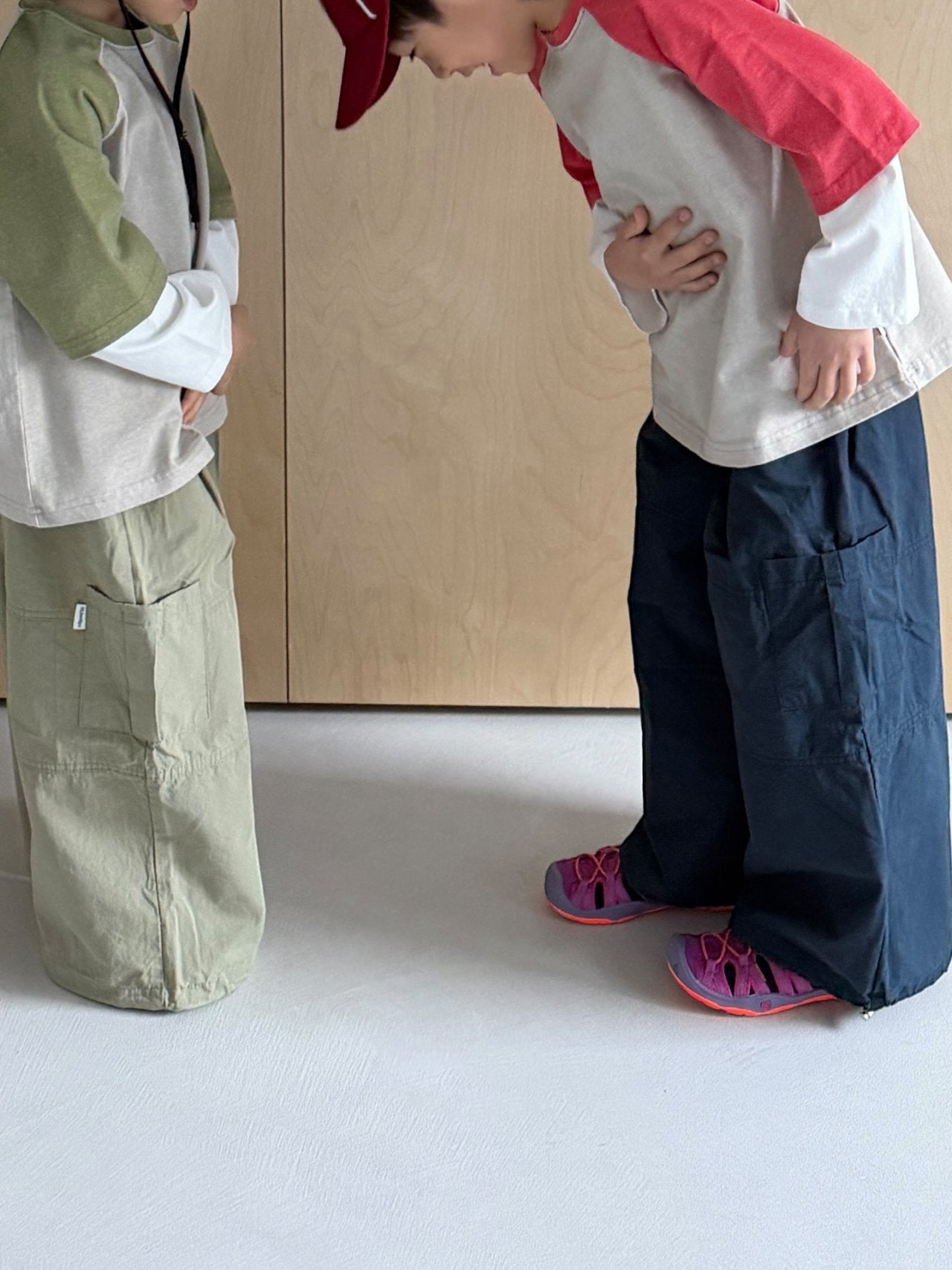 Toddler SP26 Wide Cargo Pants (3 - 7y) - 2 Colors - AT NOON STORE