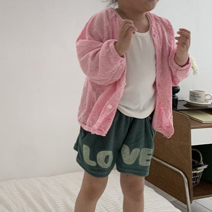 Toddler SS25 Confetti Cardigan (1 - 7y) - 2 Colors kids outfit