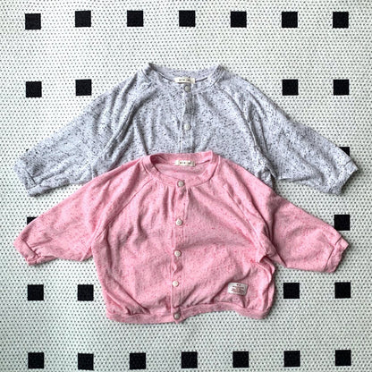 Toddler SS25 Confetti Cardigan (1 - 7y) - 2 Colors kids outfit