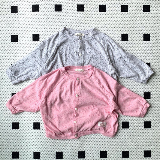 Toddler SS25 Confetti Cardigan (1 - 7y) - 2 Colors kids outfit
