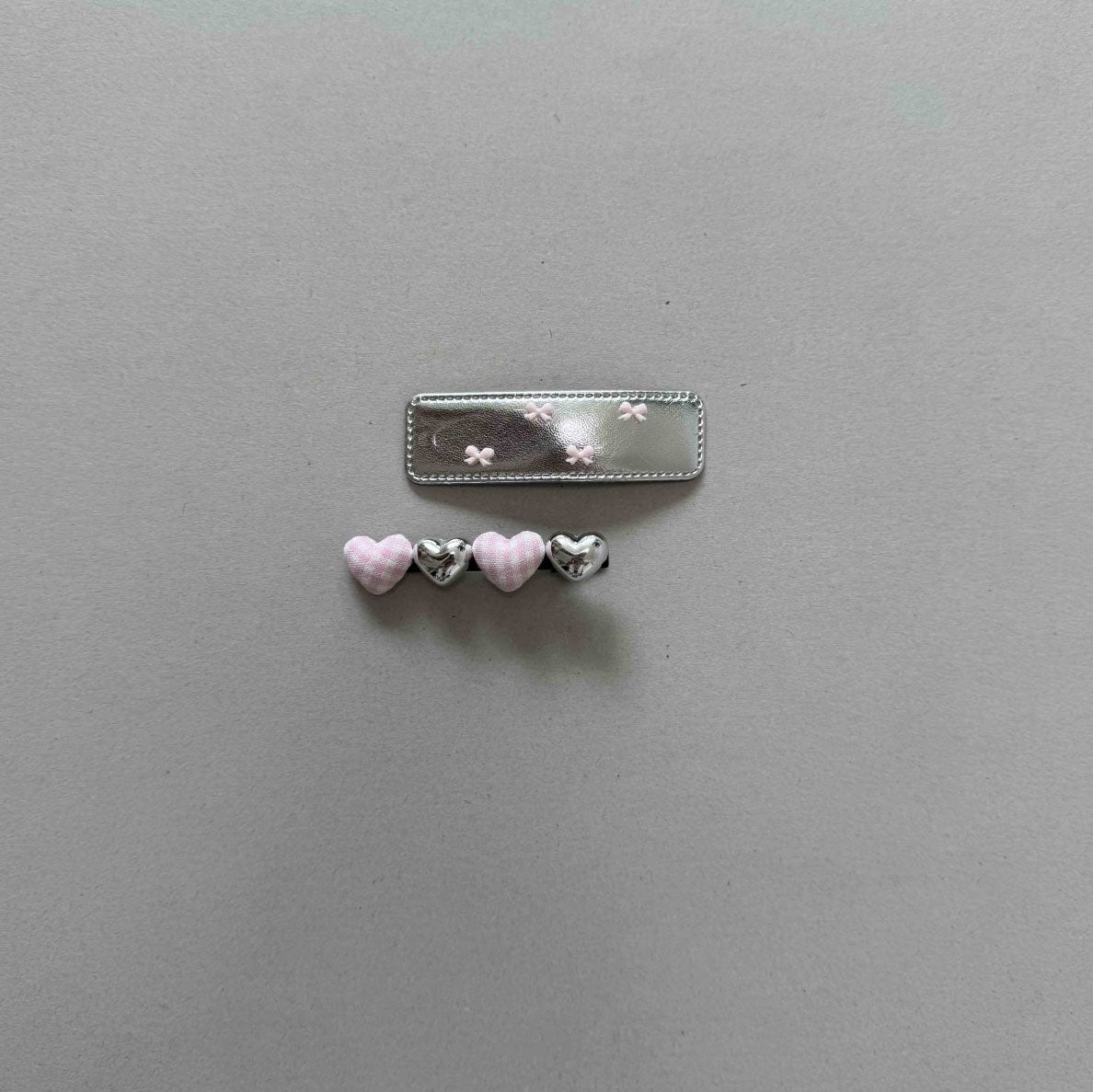 Toddler SS25 Heart Hair Clip Set (2PK ) - 2 Colors kids outfit