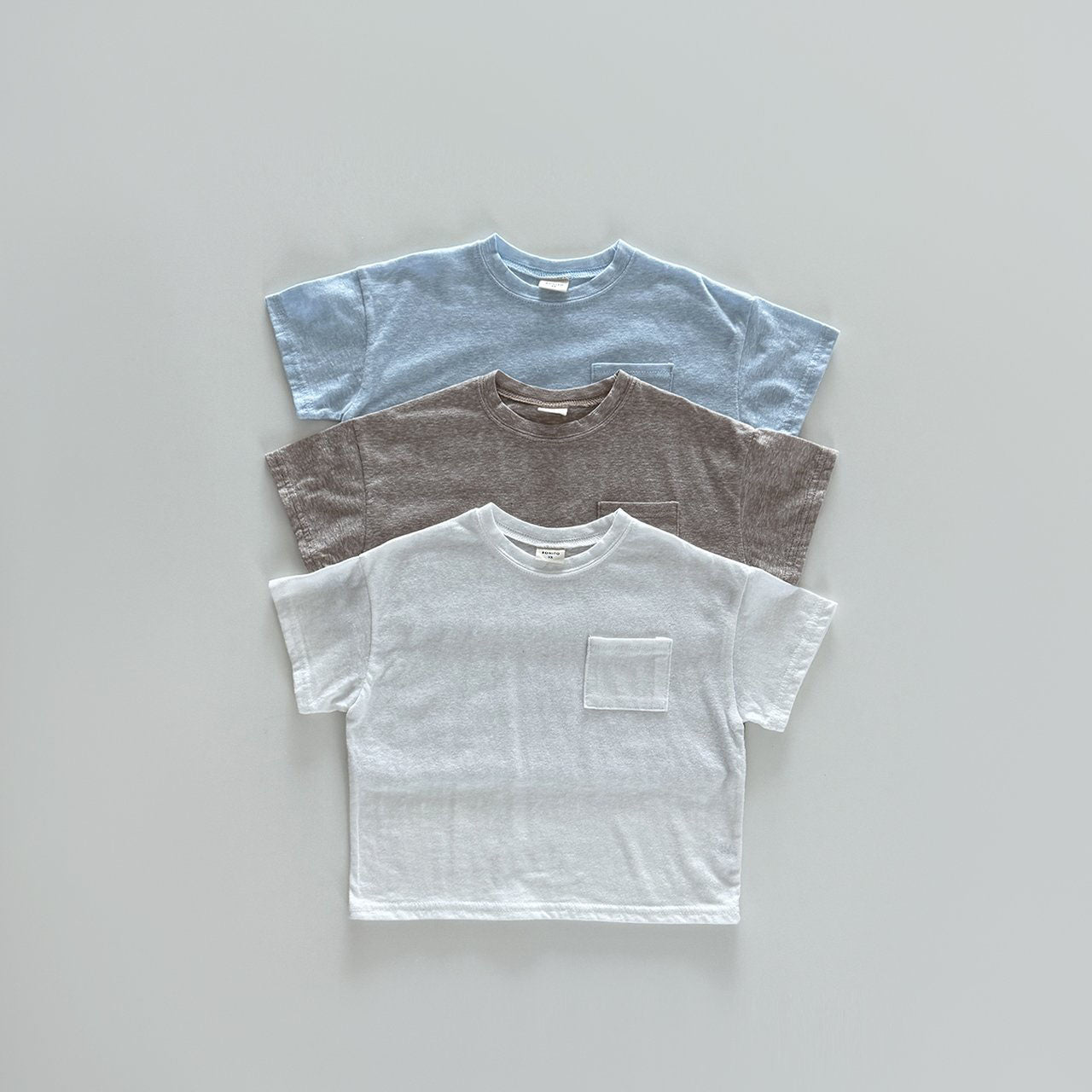 Toddler SS25 Pocket Short Sleeve Tee (12m - 10y) - 3 Colors kids outfit
