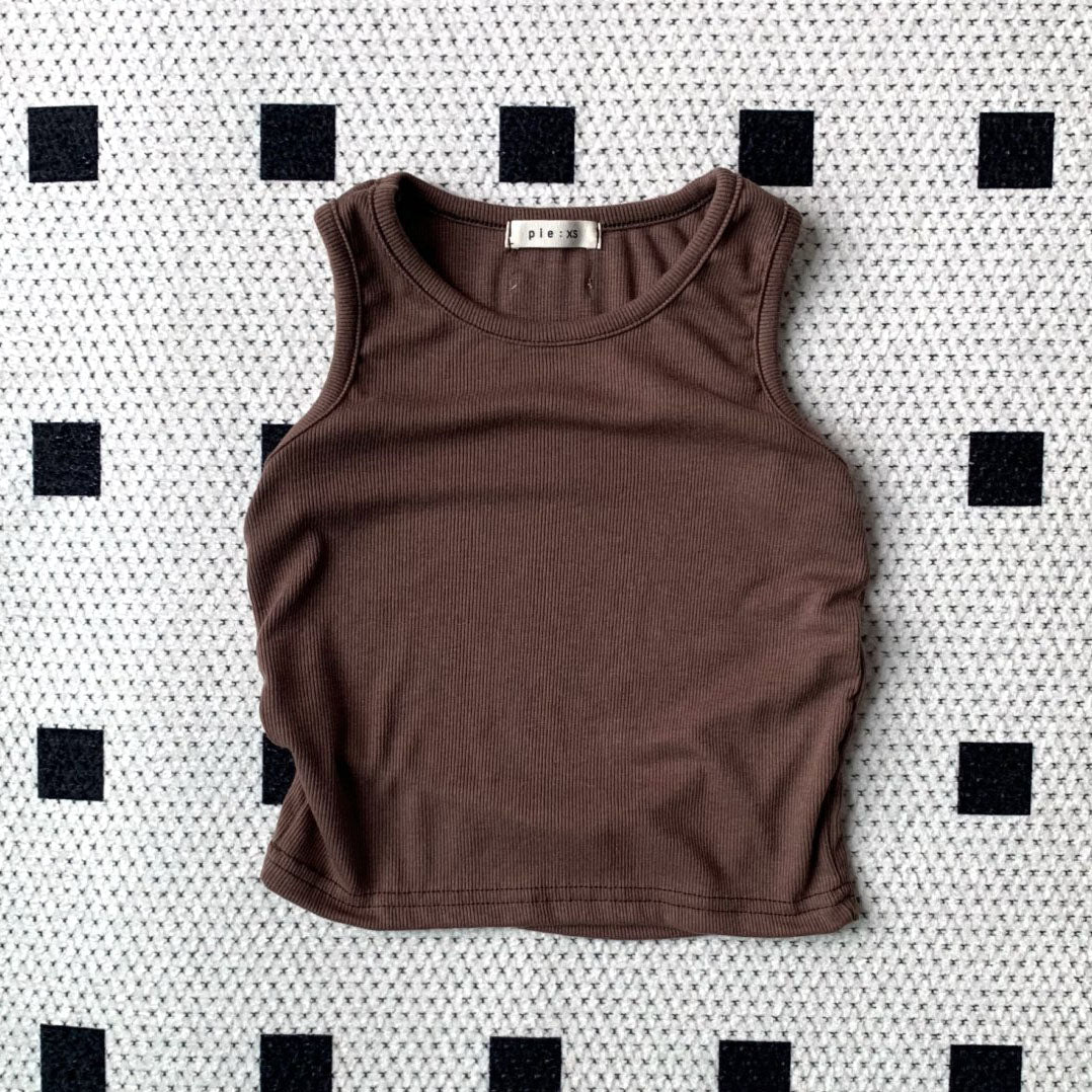 Toddler SS25 Sleeveless Ribbed Tank Top (1 - 7y) - 3 Colors kids outfit