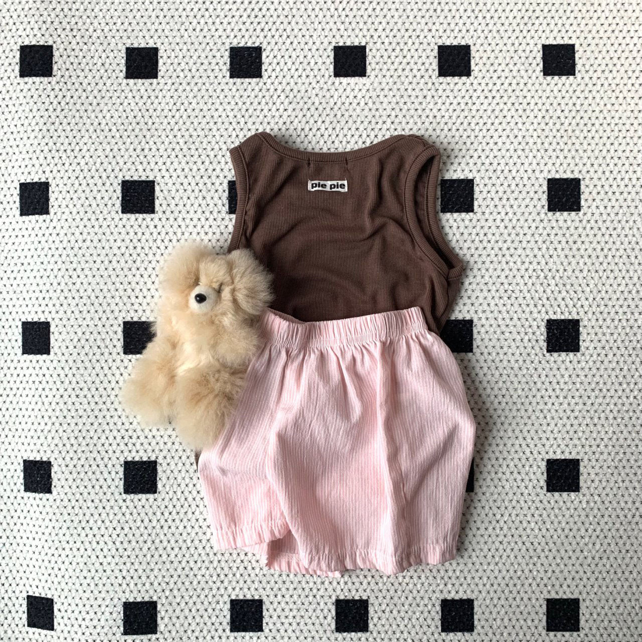 Toddler SS25 Sleeveless Ribbed Tank Top (1 - 7y) - 3 Colors kids outfit