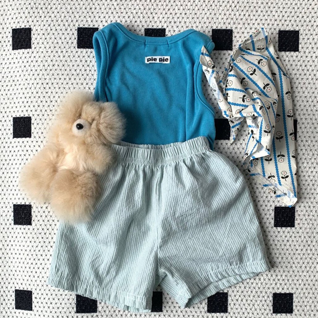Toddler SS25 Sleeveless Ribbed Tank Top (1 - 7y) - 3 Colors kids outfit