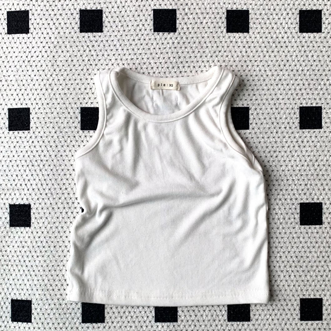Toddler SS25 Sleeveless Ribbed Tank Top (1 - 7y) - 3 Colors kids outfit