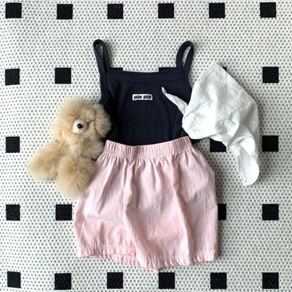 Toddler SS25 Stripe Pull - On Shorts (1 - 7y) - 2 Colors kids outfit