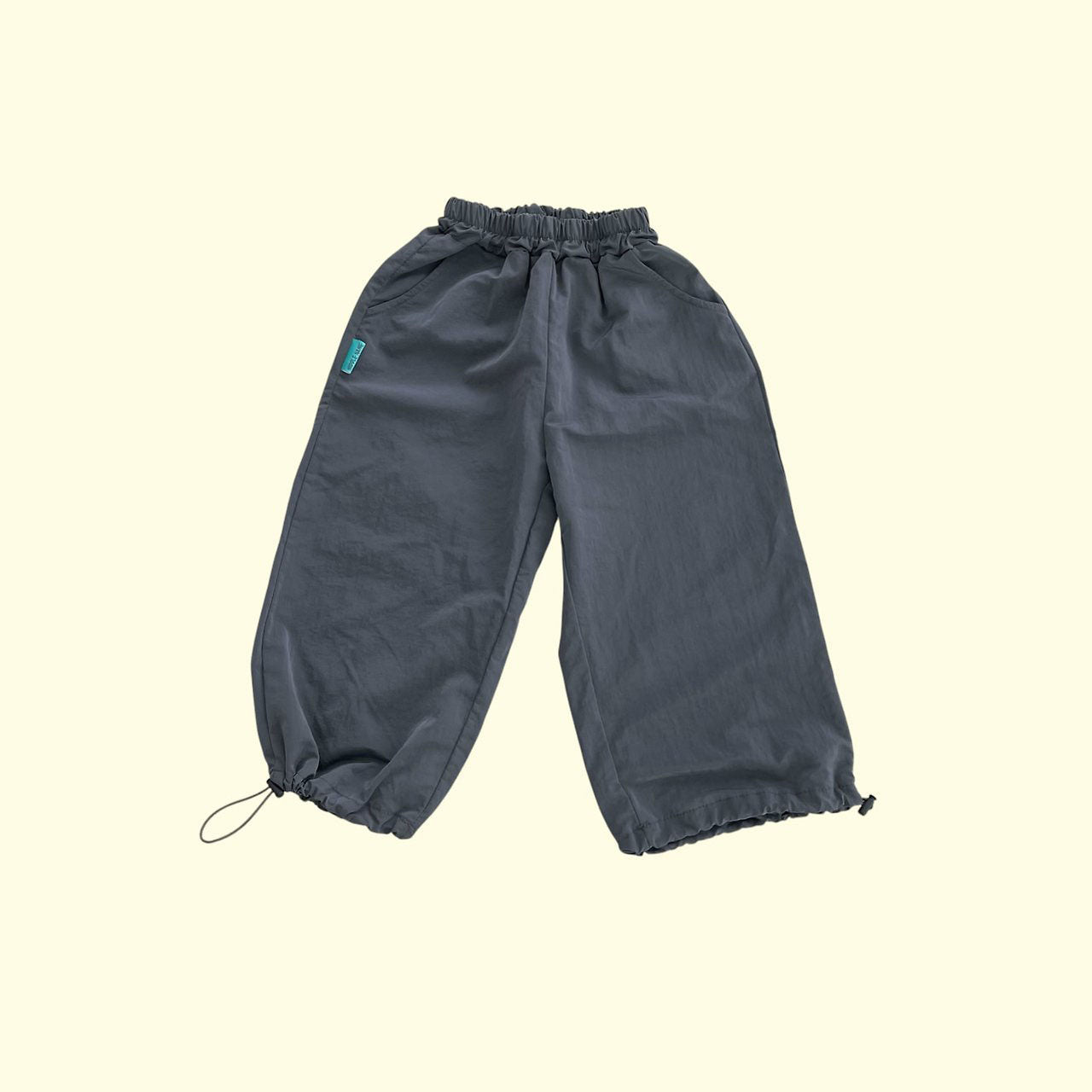 Toddler SS26 Adjustable Hem Jogger Pants (3 - 11y) - 2 Colors kids outfit