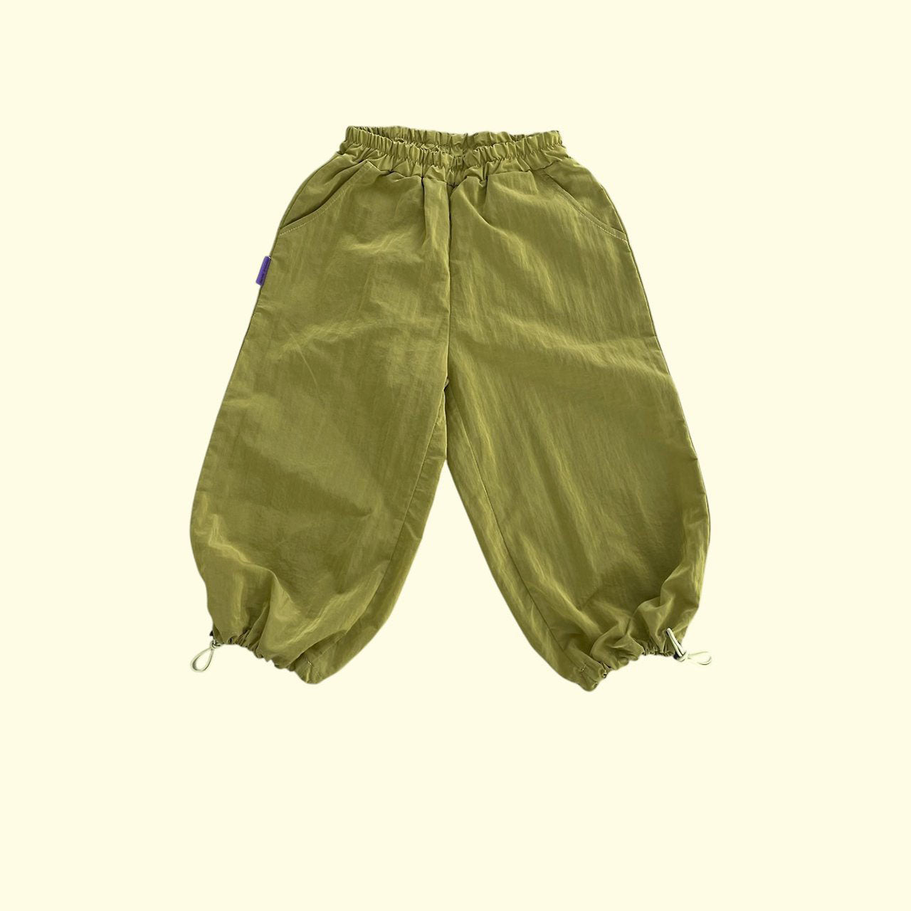 Toddler SS26 Adjustable Hem Jogger Pants (3 - 11y) - 2 Colors kids outfit