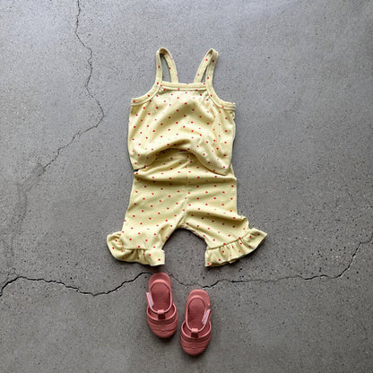 Toddler SS26 All-Over Heart Ribbed Tank Top (1-8y) - 2 Colors kids outfit