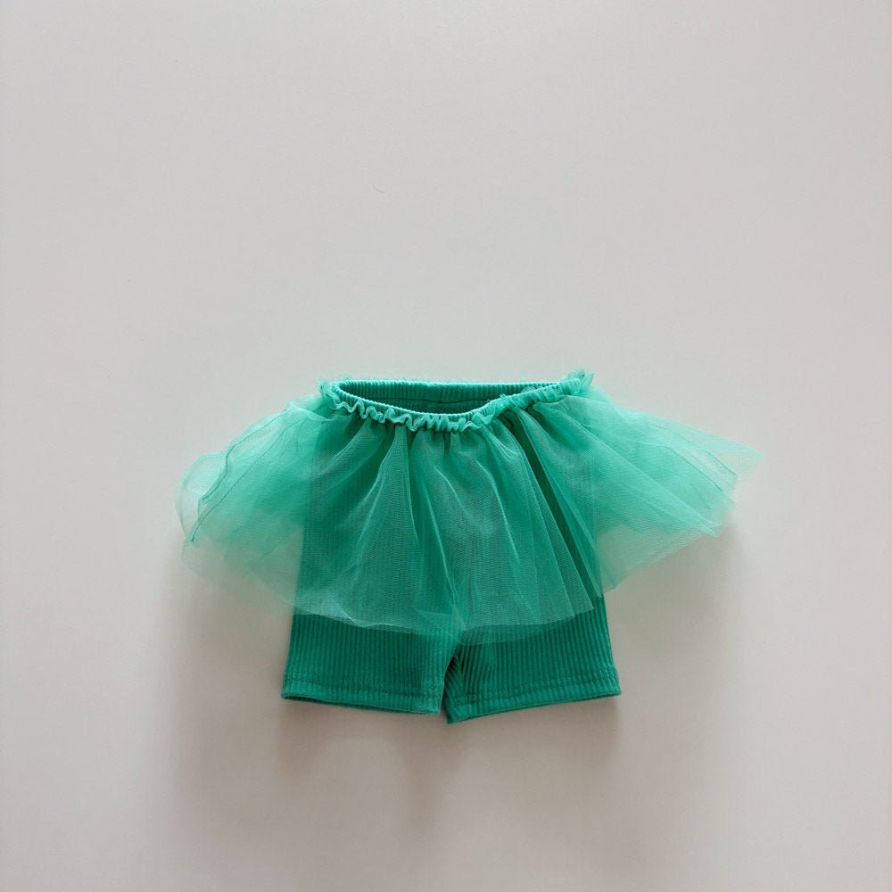 Toddler SS26 Biker Tutu Shorts (1 - 6y) - 2 Colors kids outfit
